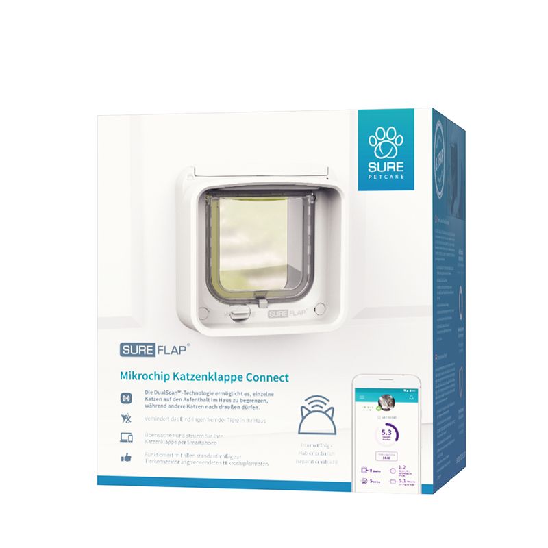 Sureflap Mikrochip Katzenklappe Connect zu TOP-Preisen | bitiba %