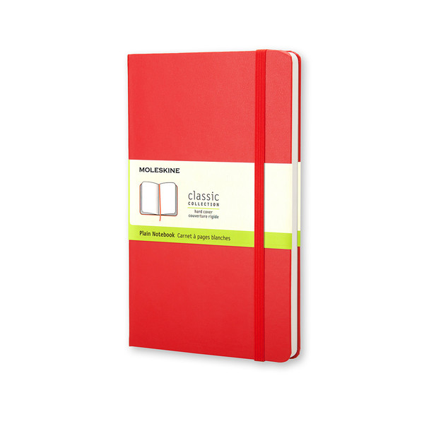 MOLESKINE NOTIZBUCH BLANKO POCKET DIN A6 ROT - Notizbuch