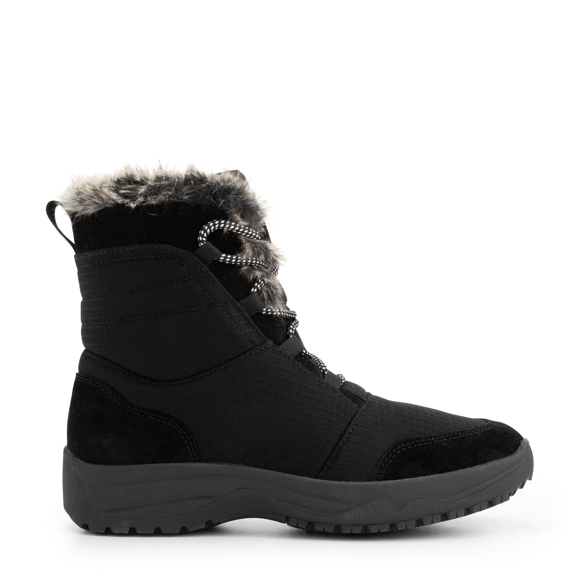 Travelin' Banff Black Damen Schneestiefel