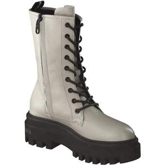 Calvin Klein Chunky Combat Boots in weiß