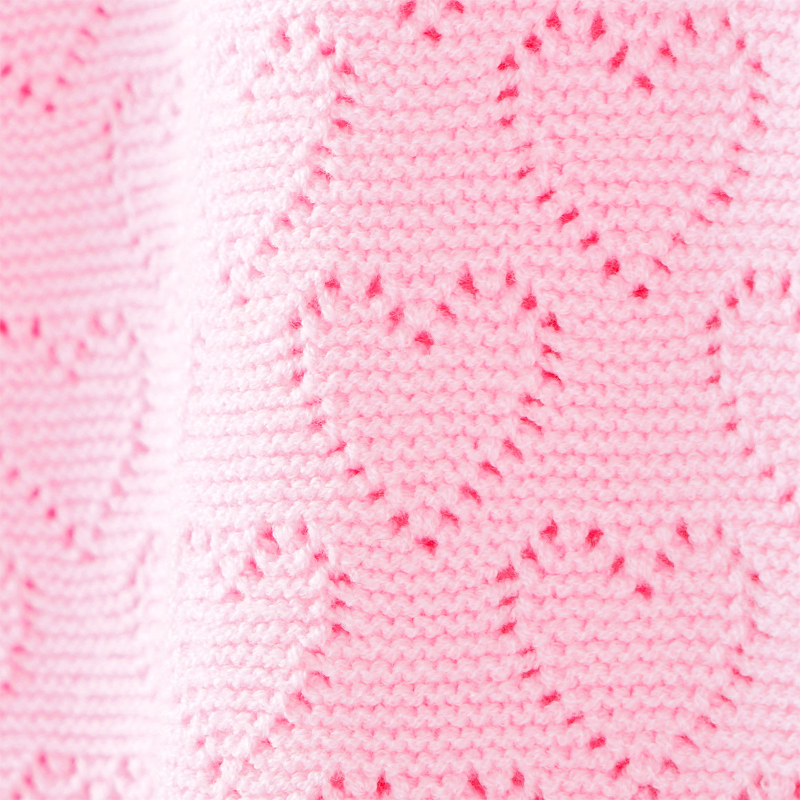 Baby Strickpullover mit Ajour-Muster