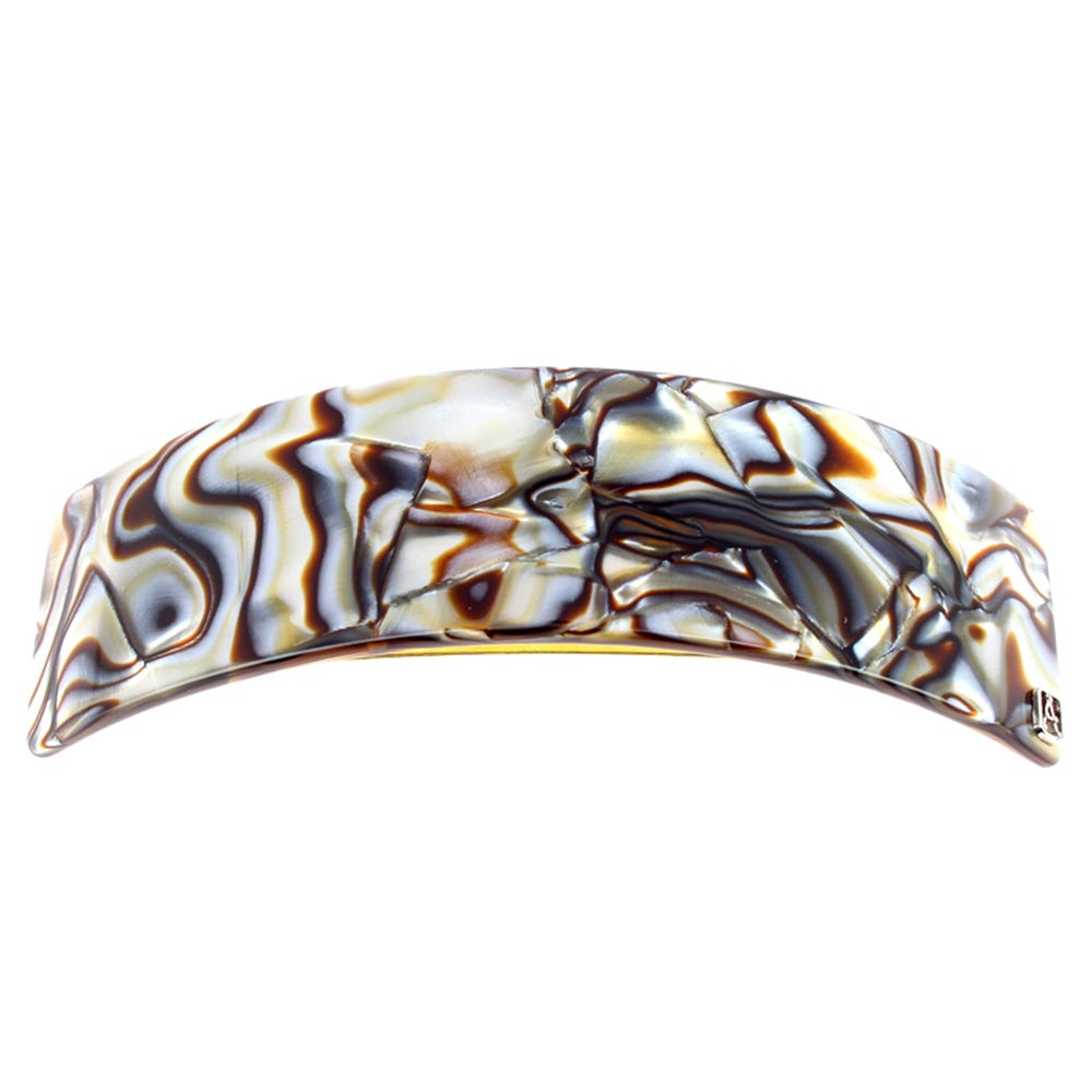 Alexandre de Paris Barrette Onyx Timeless 9,5cm