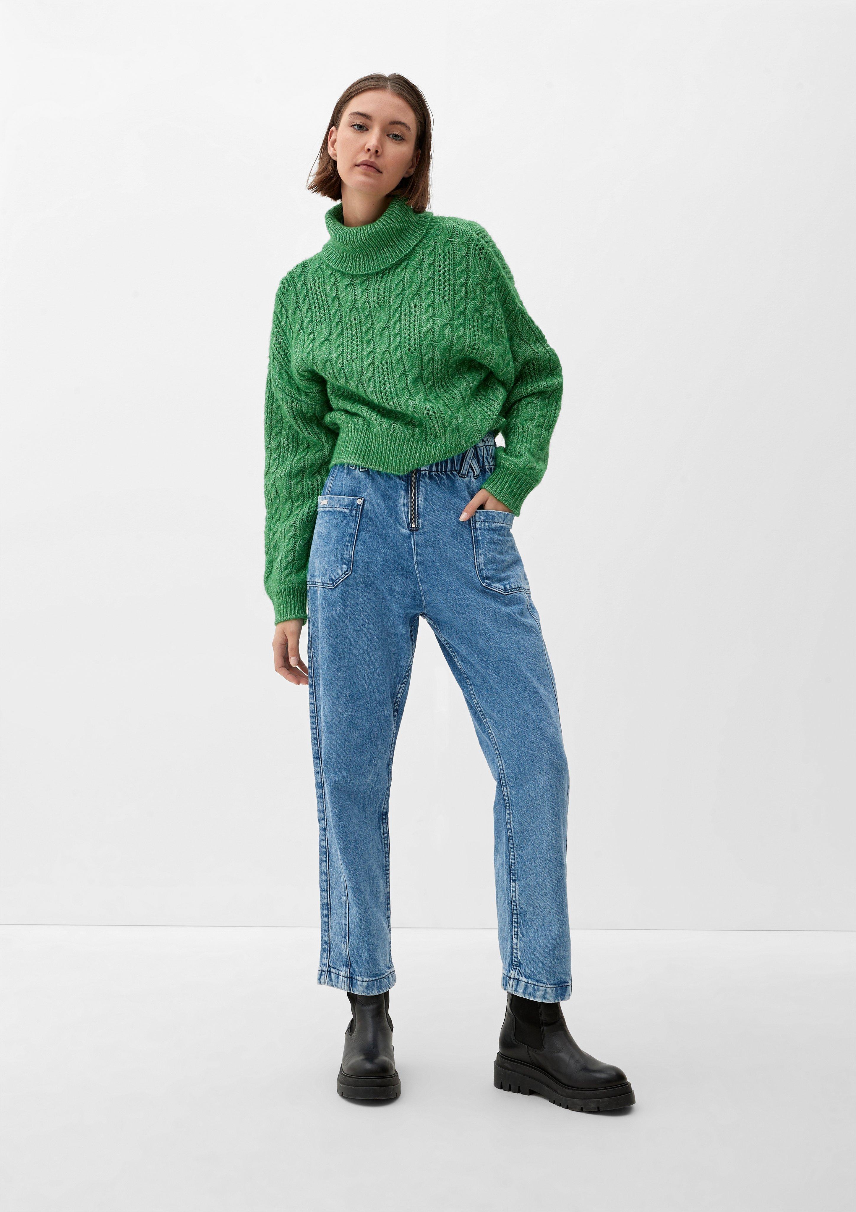Ankle-Jeans / Regular Fit / High Rise / Barrel Leg  2119921-56Z3