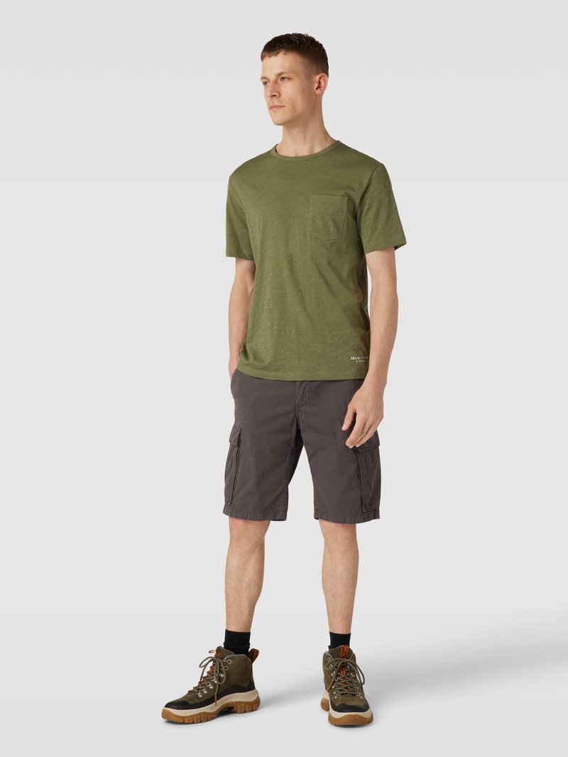 Shorts mit Cargotaschen in anthrazit