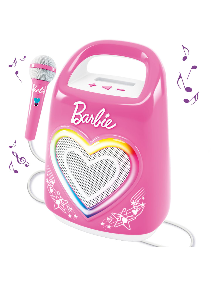 LISCIANI Barbie Partymaker Lautsprecher und Mikrofon in pink günstig kaufen onesize
