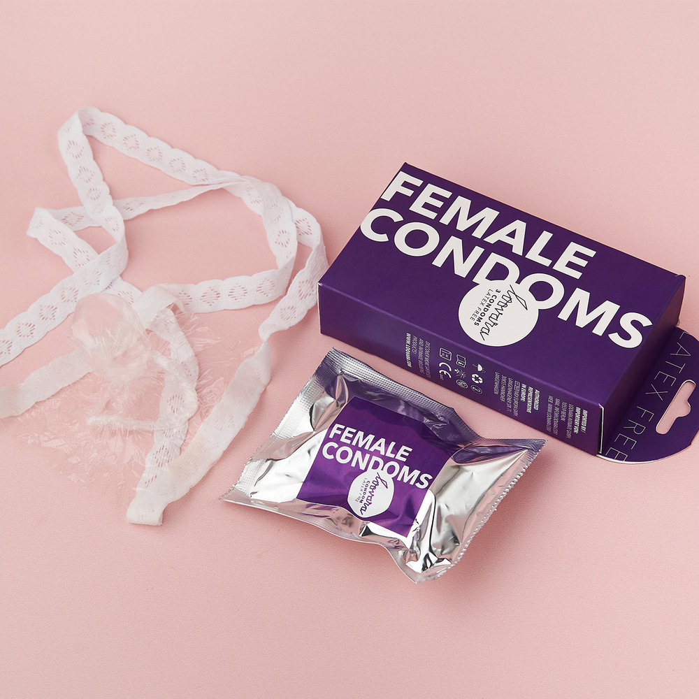 loovara Female condoms - Sans latex - Préservatif féminin Préservatif féminin sans latex
