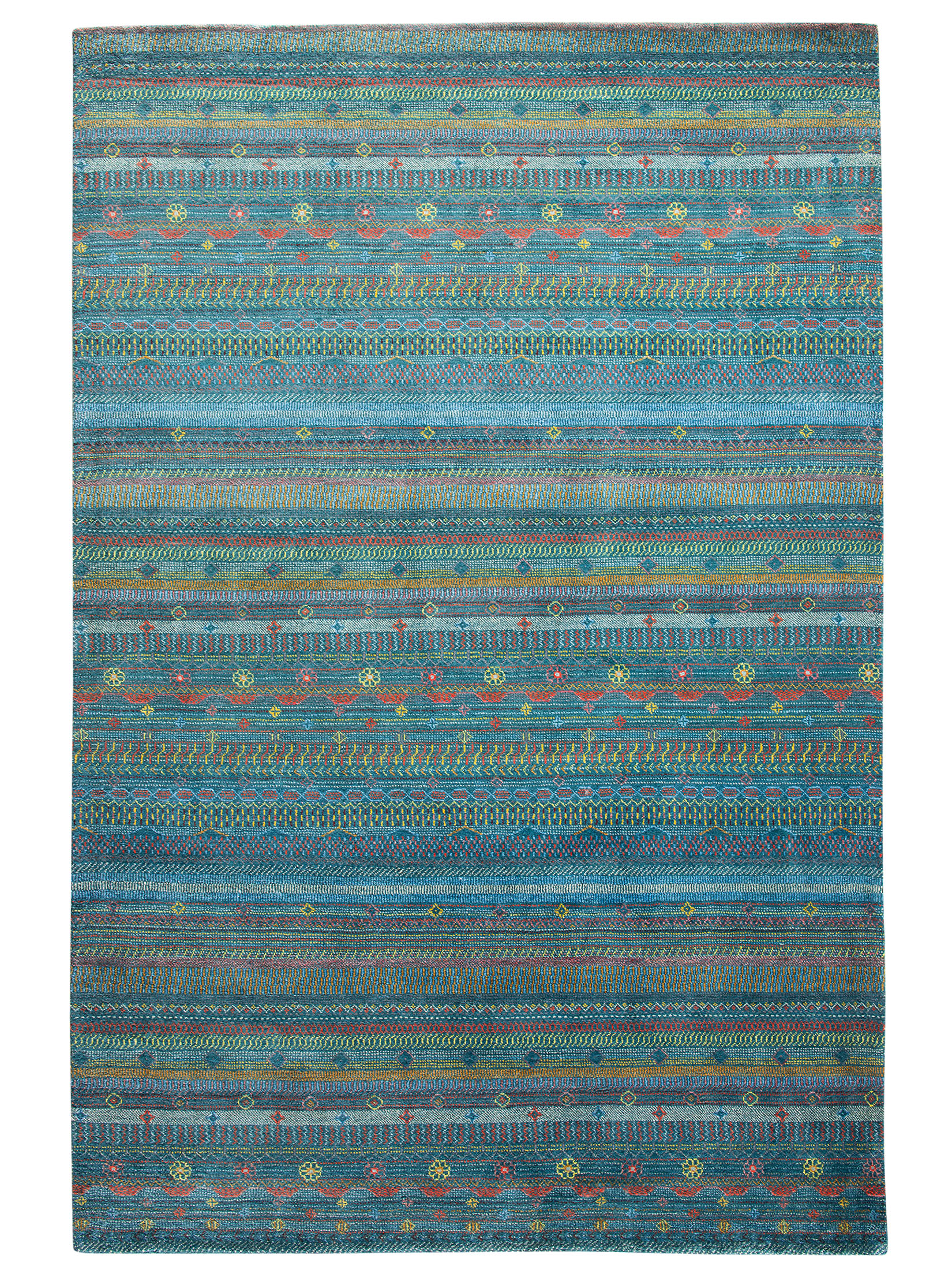 Contemporary Gabbeh ca. 203 x 308 cm, Unikat / Einzelstück