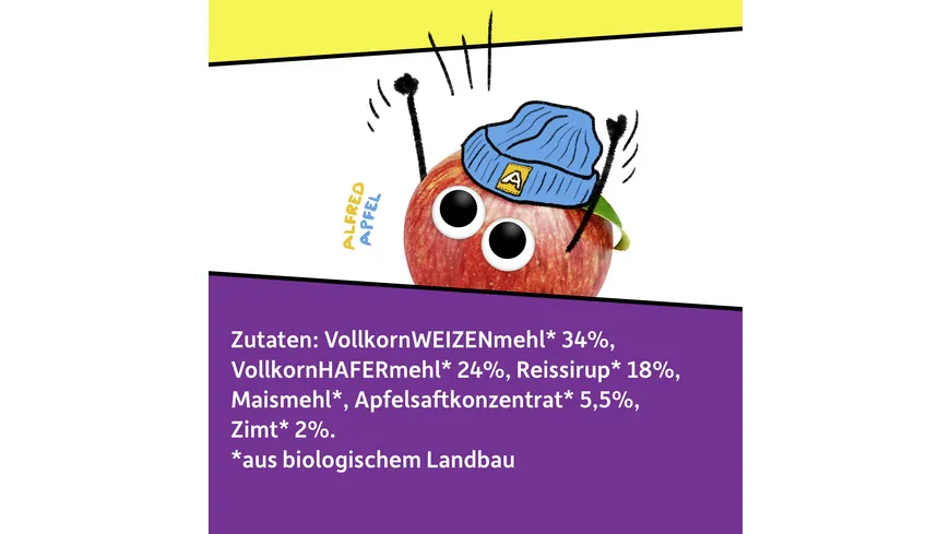 Freche Freunde Bio Alfreds Zimt Pops Apfel & Zimt 275 g