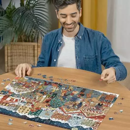Puzzle 1000 Teile - Christmas Market