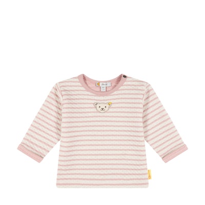 T-Shirt langarm, rosa für Mädchen