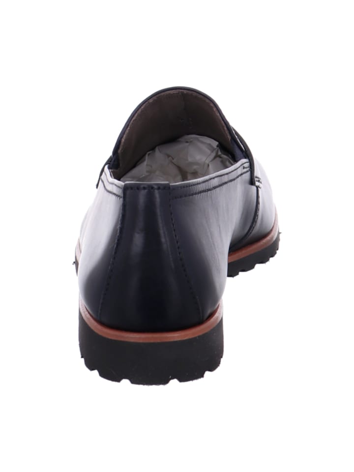 Paul Green Mokassin Slipper in Blau günstig kaufen