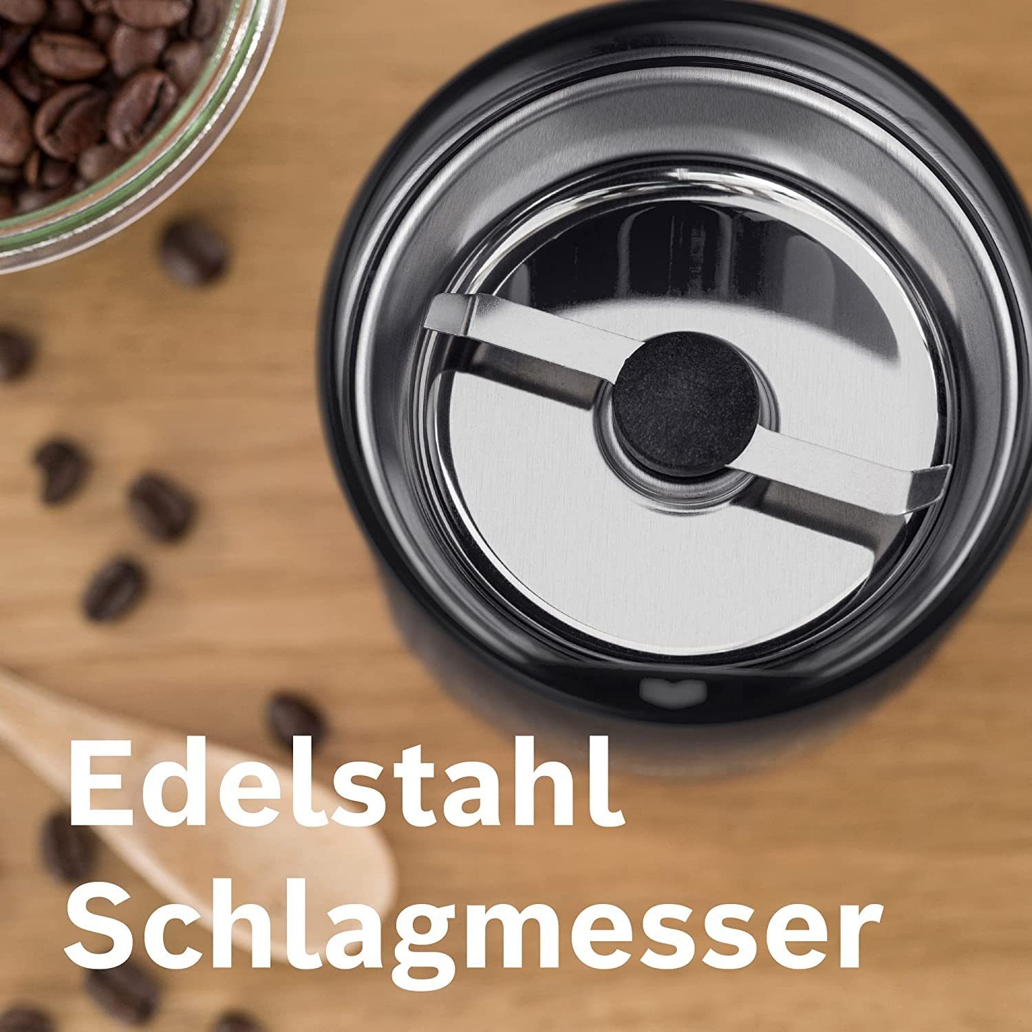 BOSCH Kaffeemühle Hausgeräte TSM6A013B 180W 220-240V Kaffeemühle, Schwarz