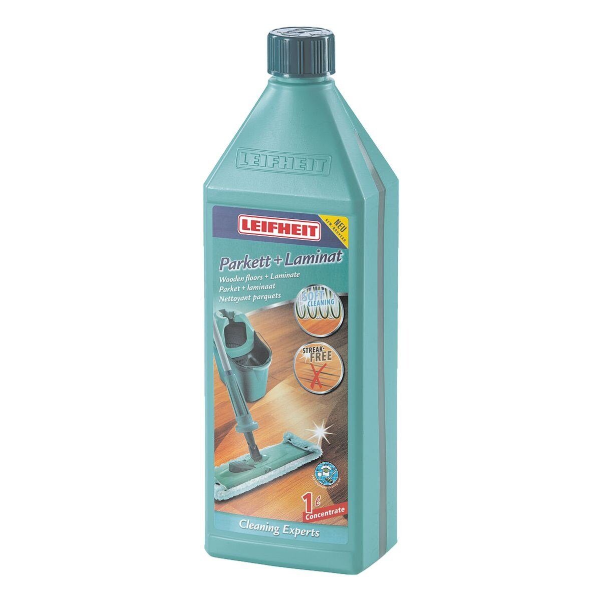 Leifheit Parkett & Laminat Fussbodenreiniger (Konzentrat, 1 Liter)
