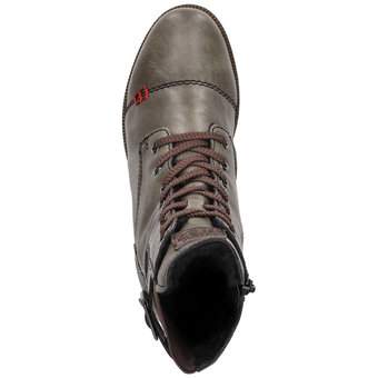 Rieker Schnürstiefelette in grün