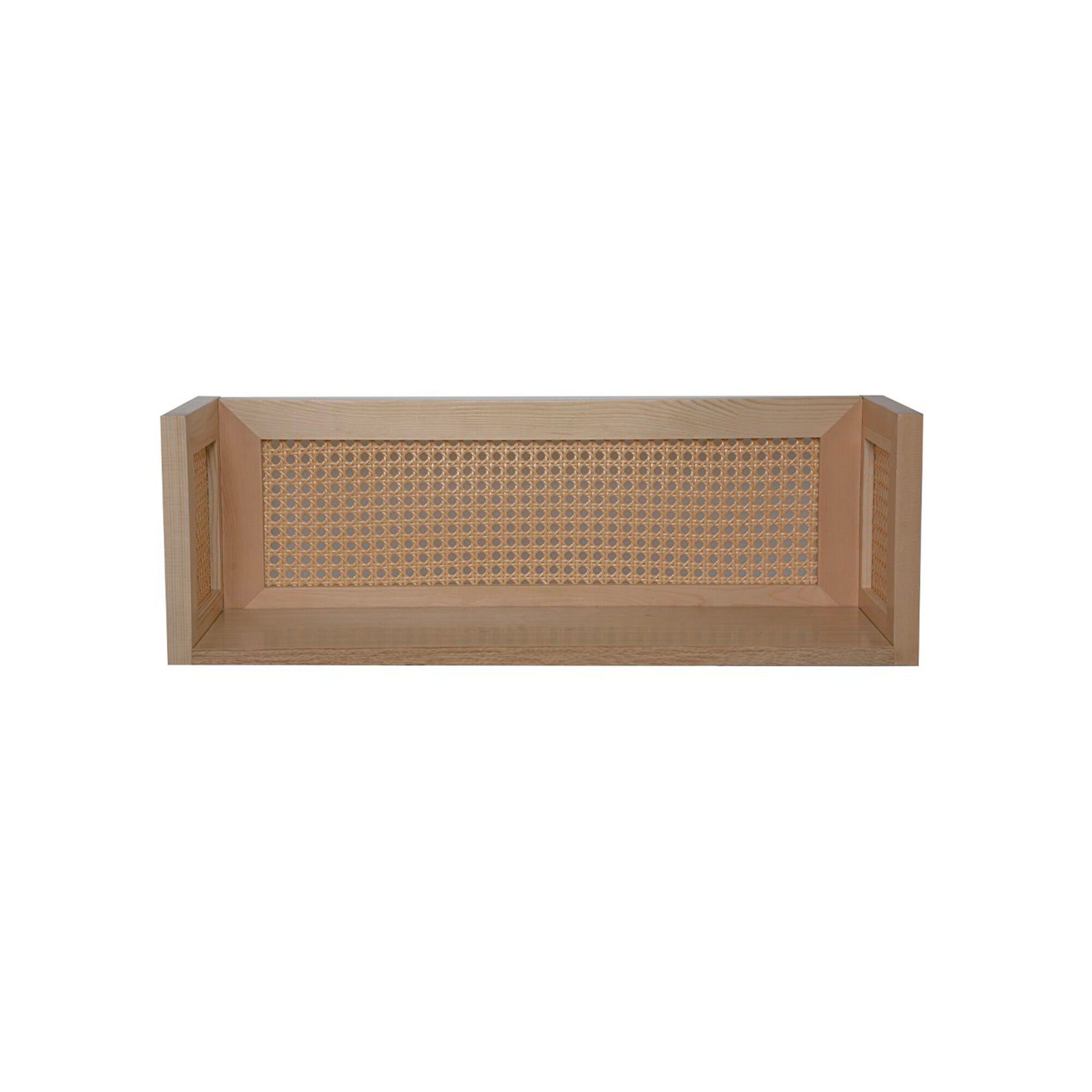 Etagère en cannage bois