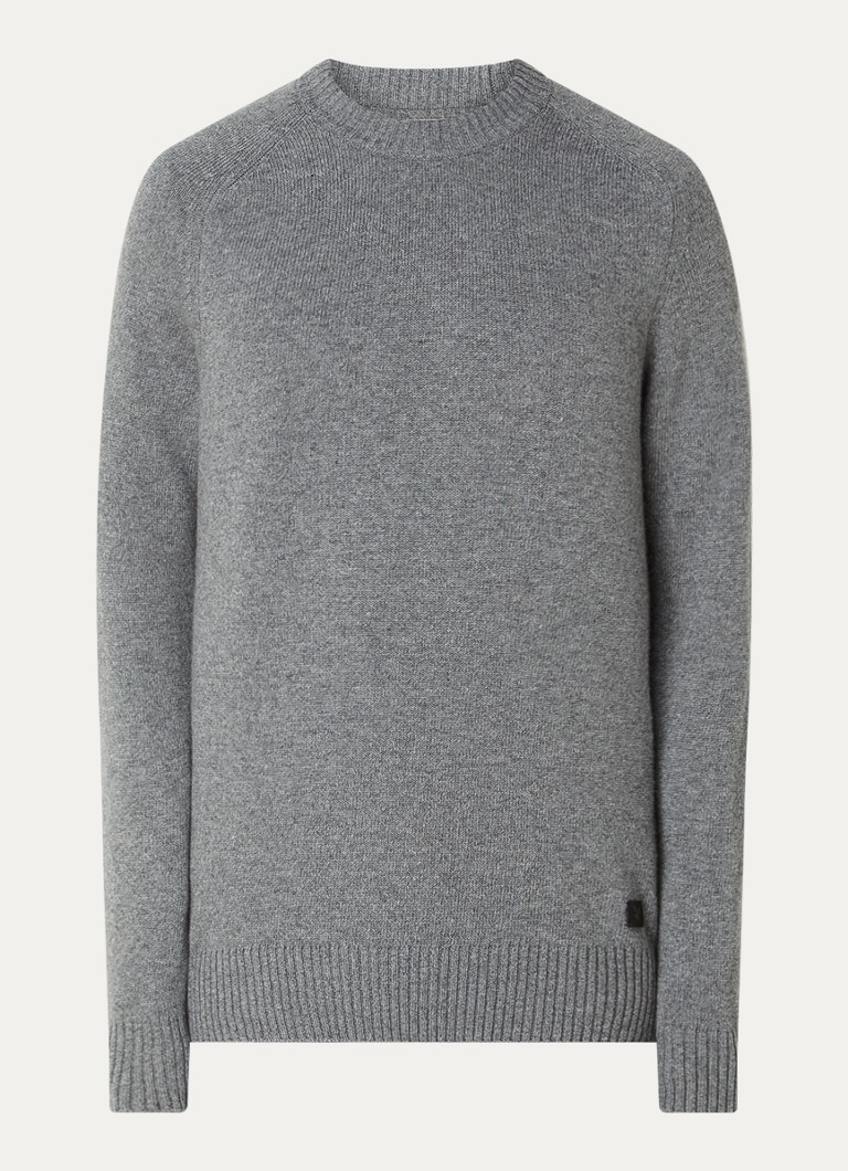 Πουλόβερ Lyle & Scott Saddle από λεπτό πλεκτό μείγμα κασμίρ