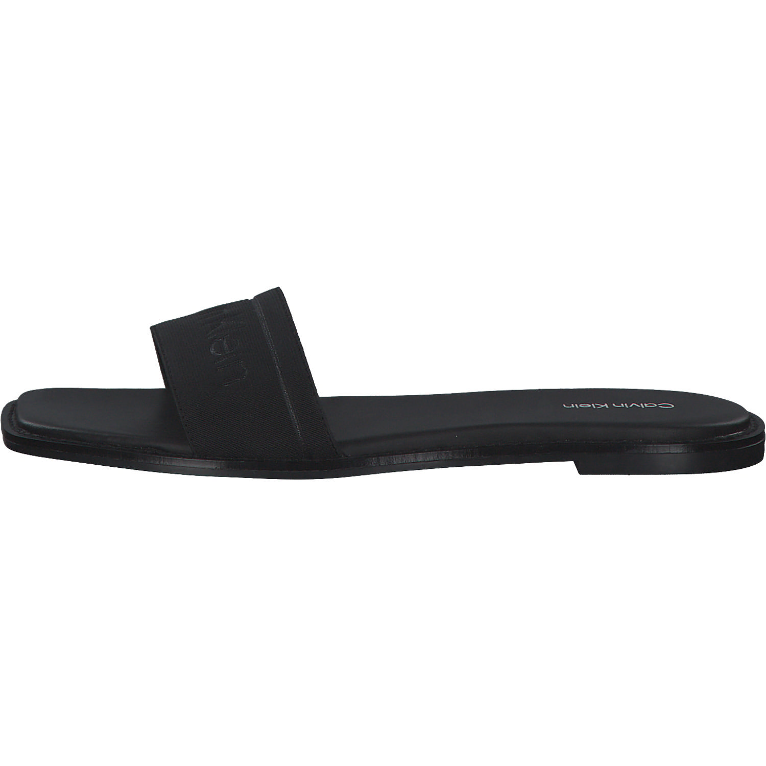 Calvin Klein HW0HW00817, Plateau-Pantoletten, Damen, CK black