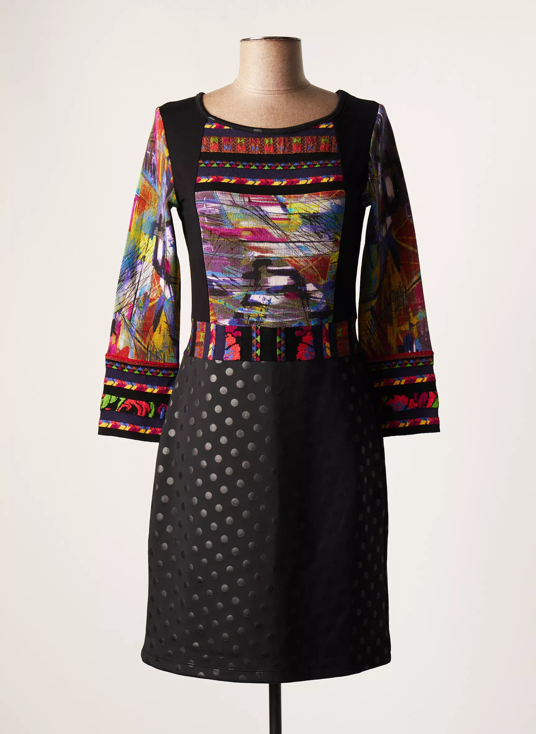 Olivier Philips Robes Mi Longues Femme couleur noir
