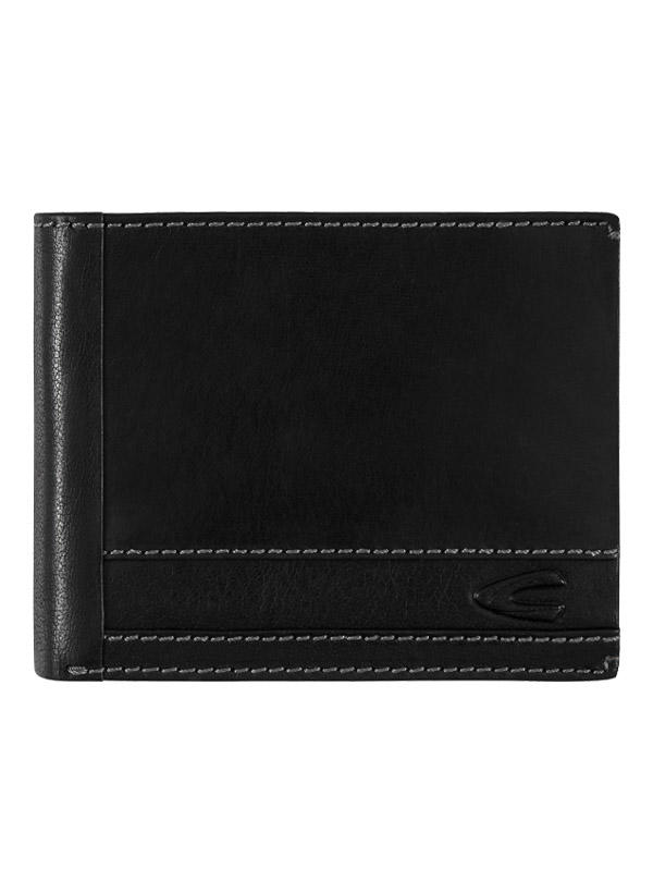 camel active, Geldbörse Field, Leder, schwarz