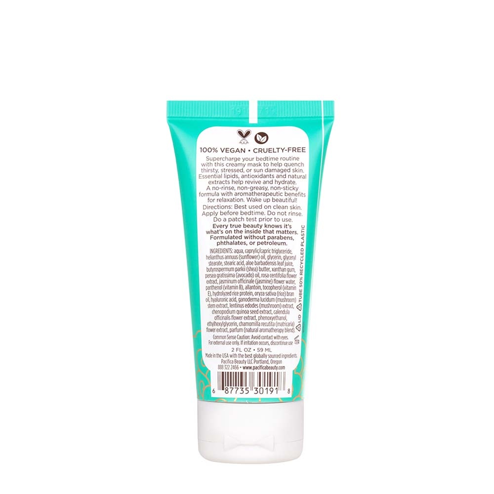pacifica beauty Masque de nuit ultra hydratant Wake Up Beautiful Soin Visage
