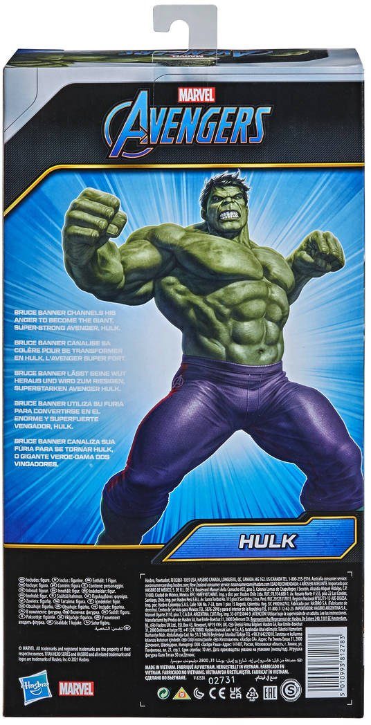 Hasbro Actionfigur Marvel Avengers Titan Hero Deluxe Hulk