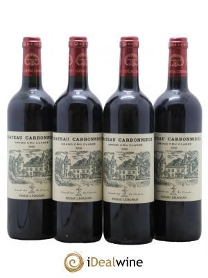 Château Carbonnieux Cru Classé de Graves  2006 - Lot de 4 Bouteilles