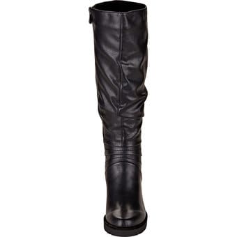 Marco Tozzi Langschaftstiefel in schwarz