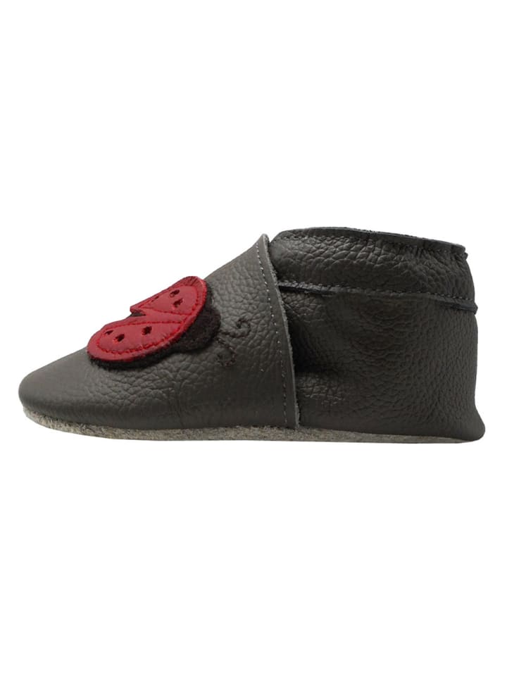 Yalion Leder-Krabbelschuhe 