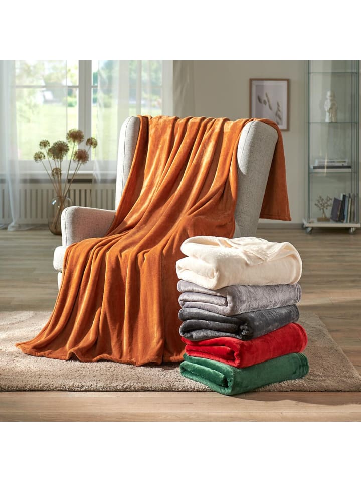 Traumschlaf Kuscheldecke in silber günstig kaufen 150 x 200 cm
