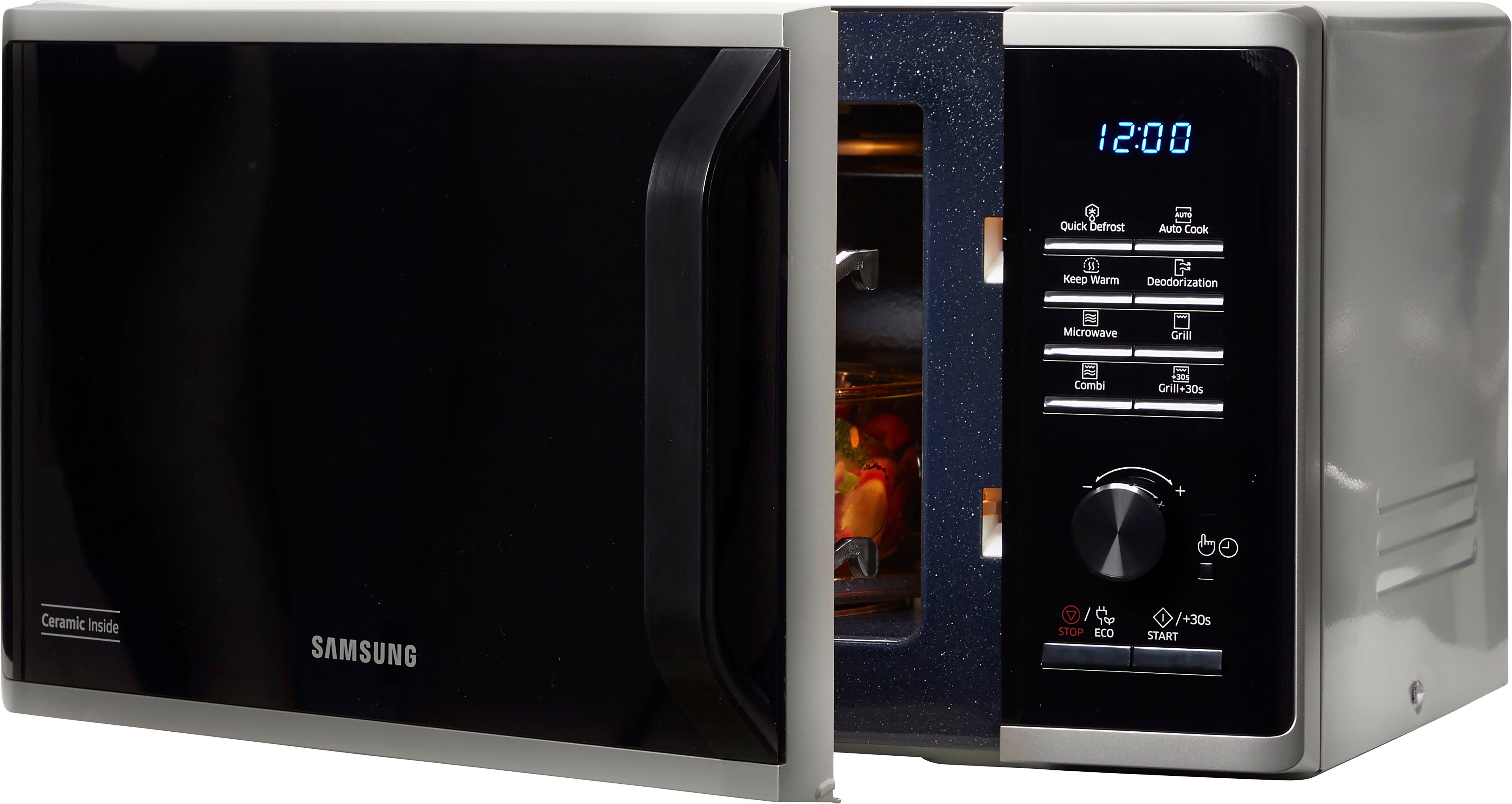 Samsung Mikrowelle MG23K3515AS/EG, Mikrowelle, 23 l