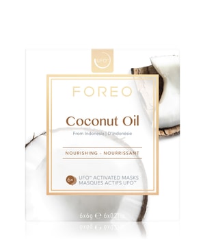 FOREO Ufo Mask Coconut Oil Gesichtsmaske-6x6 g