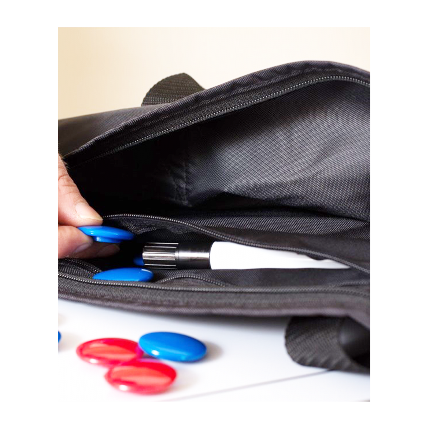 Cawila Taktiktafel Fussball inkl. Tasche| Size: 60 x 90 cm Weiss