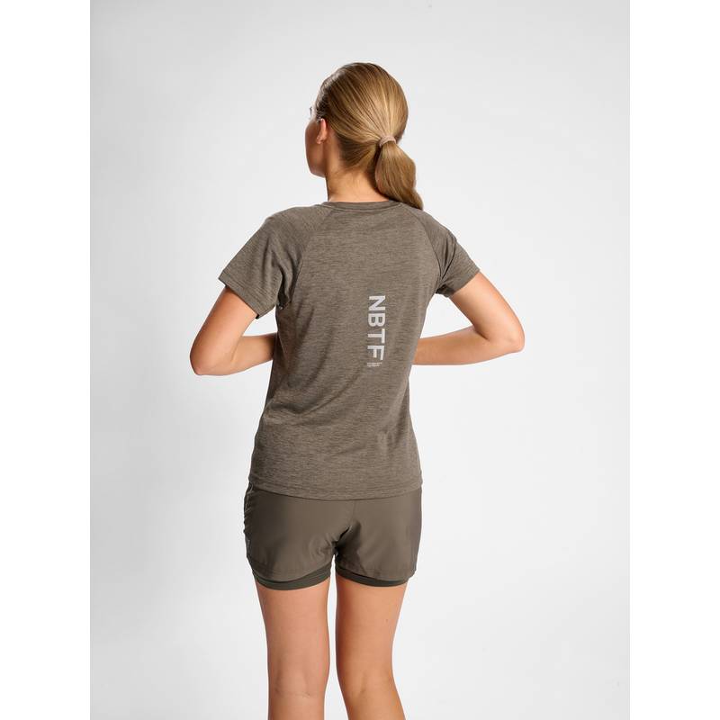Newline nwlPACE MELANGE TEE WOMAN T-Shirt Damen