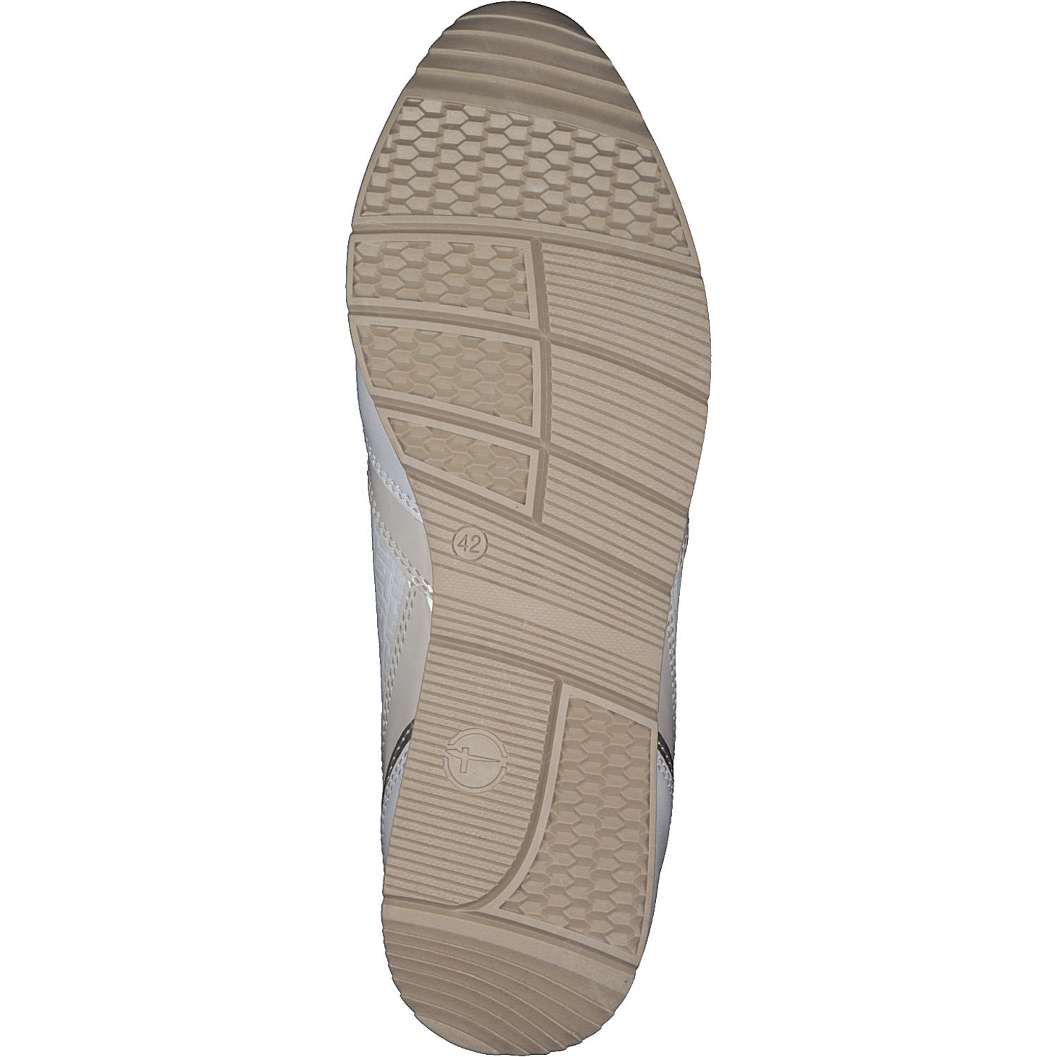 Tamaris 23603, Sneakers Low, Damen, OFFWHITE COMB