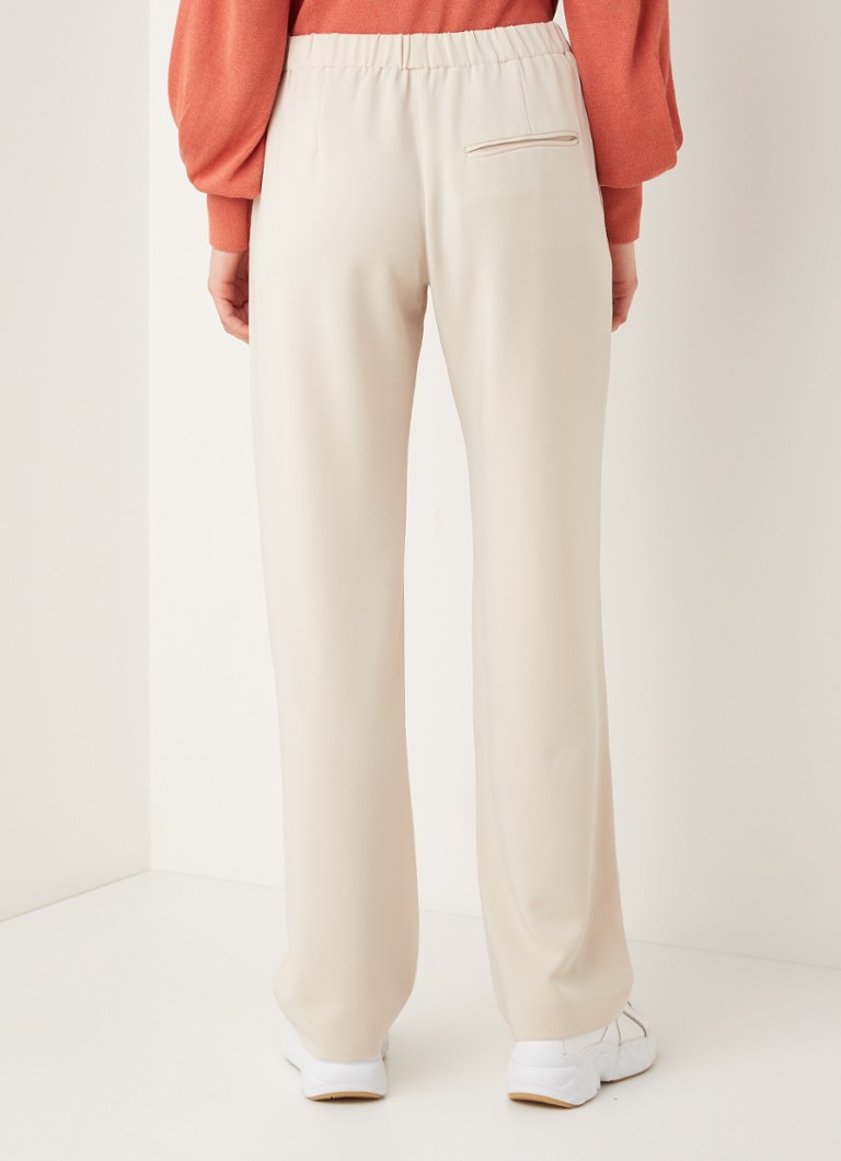 Pantaloni de trening cu talie înaltă, croială dreaptă și buzunare laterale, de la SAMSØE Hoys.