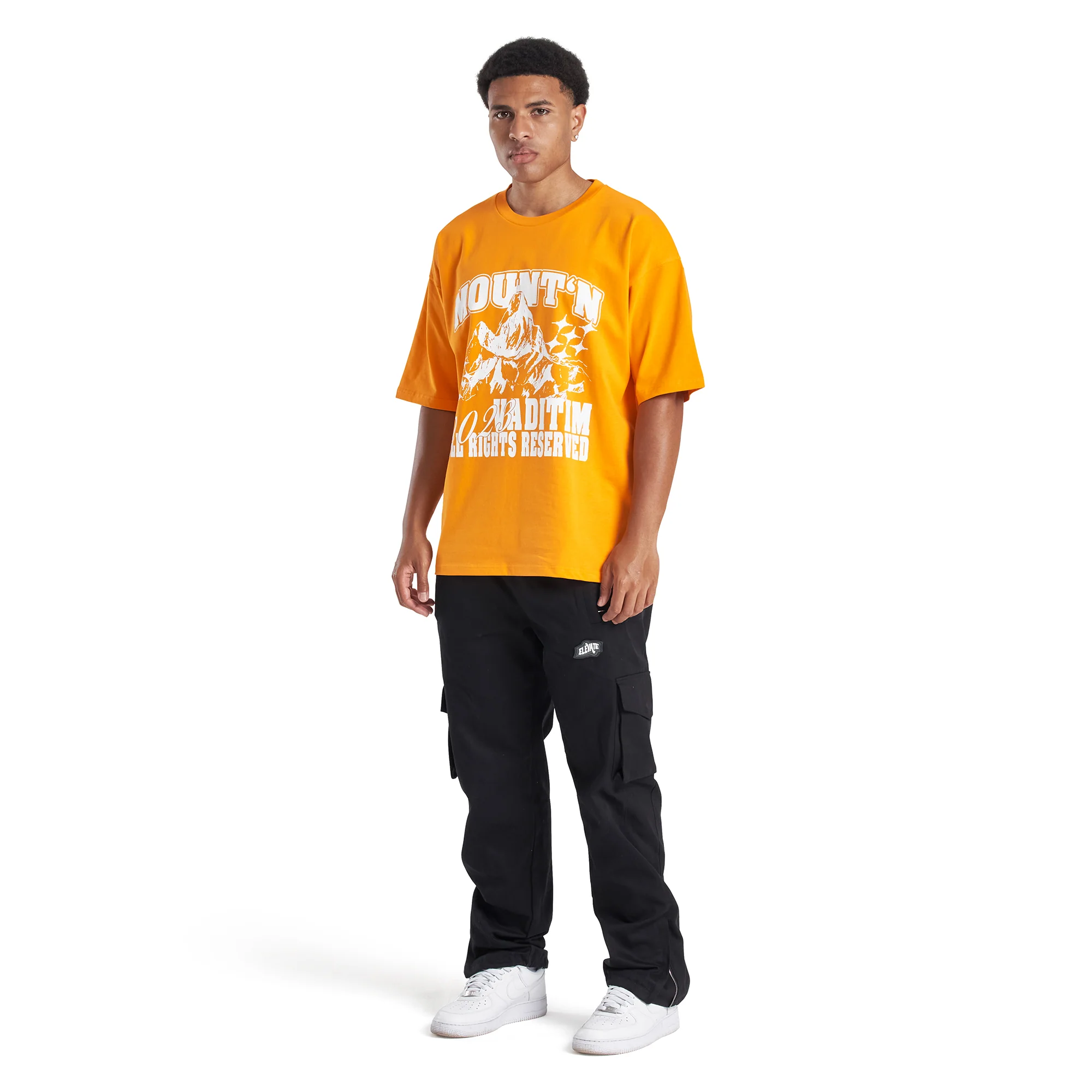 Orange Mount'n T-Shirt