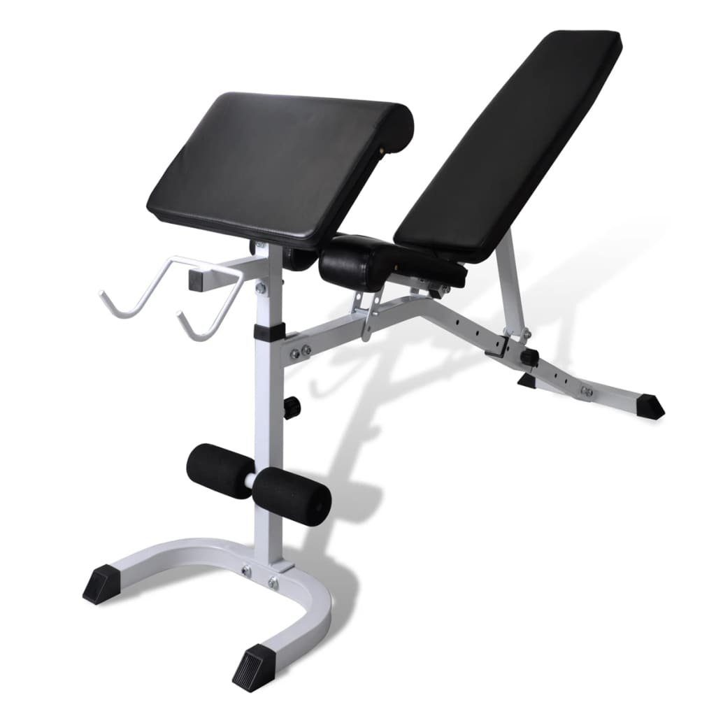 vidaXL Hantelbank Multibank Trainingsbank Hantelbank Fitness