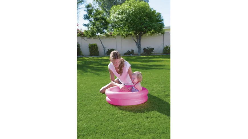 Bestway - Planschbecken Kiddie Lounge Ø 61 x 15 cm , rund, 1 Stück, sortiert