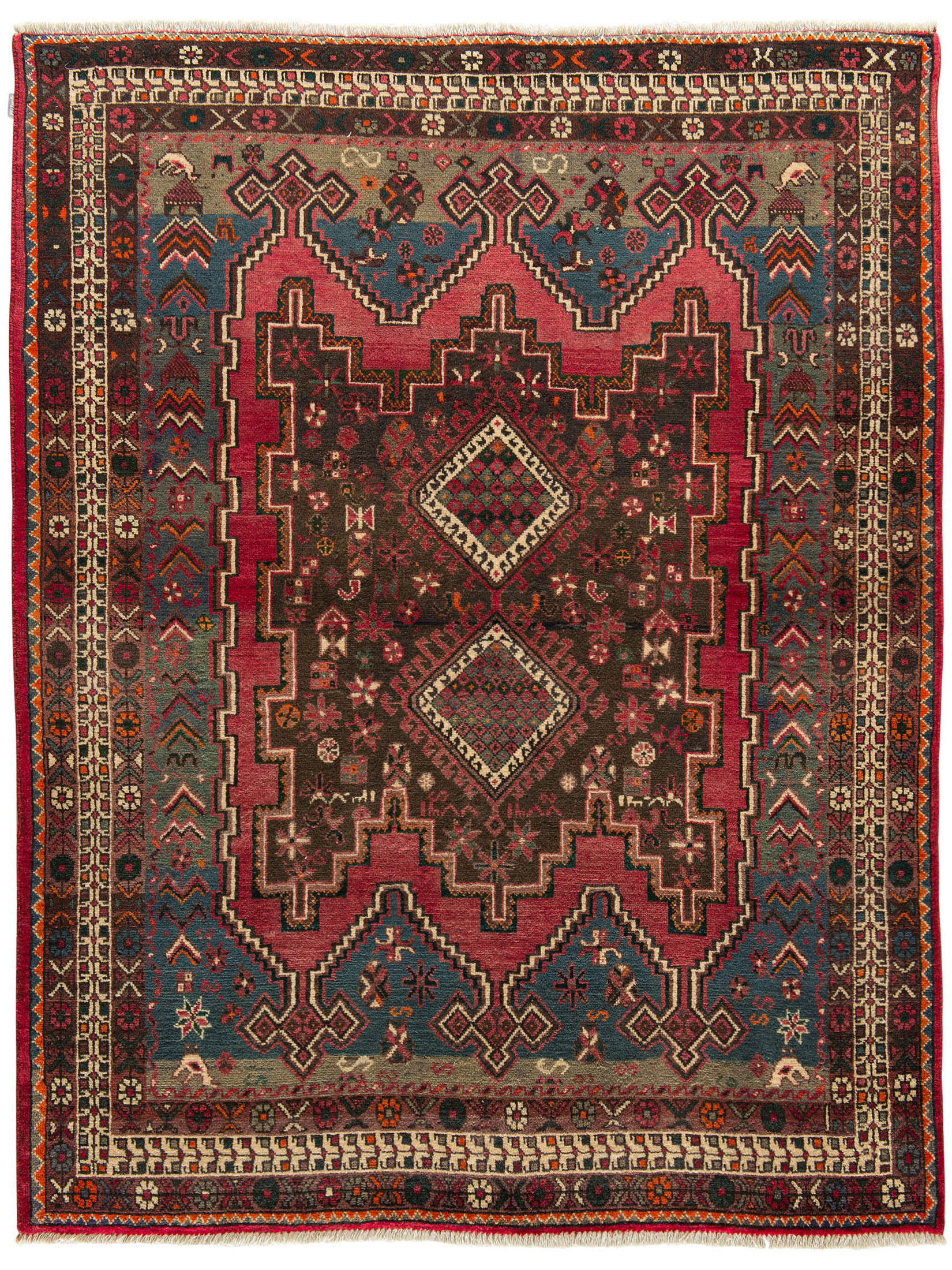 Sirjan ca. 154 x 196 cm, Unikat / Einzelstück
