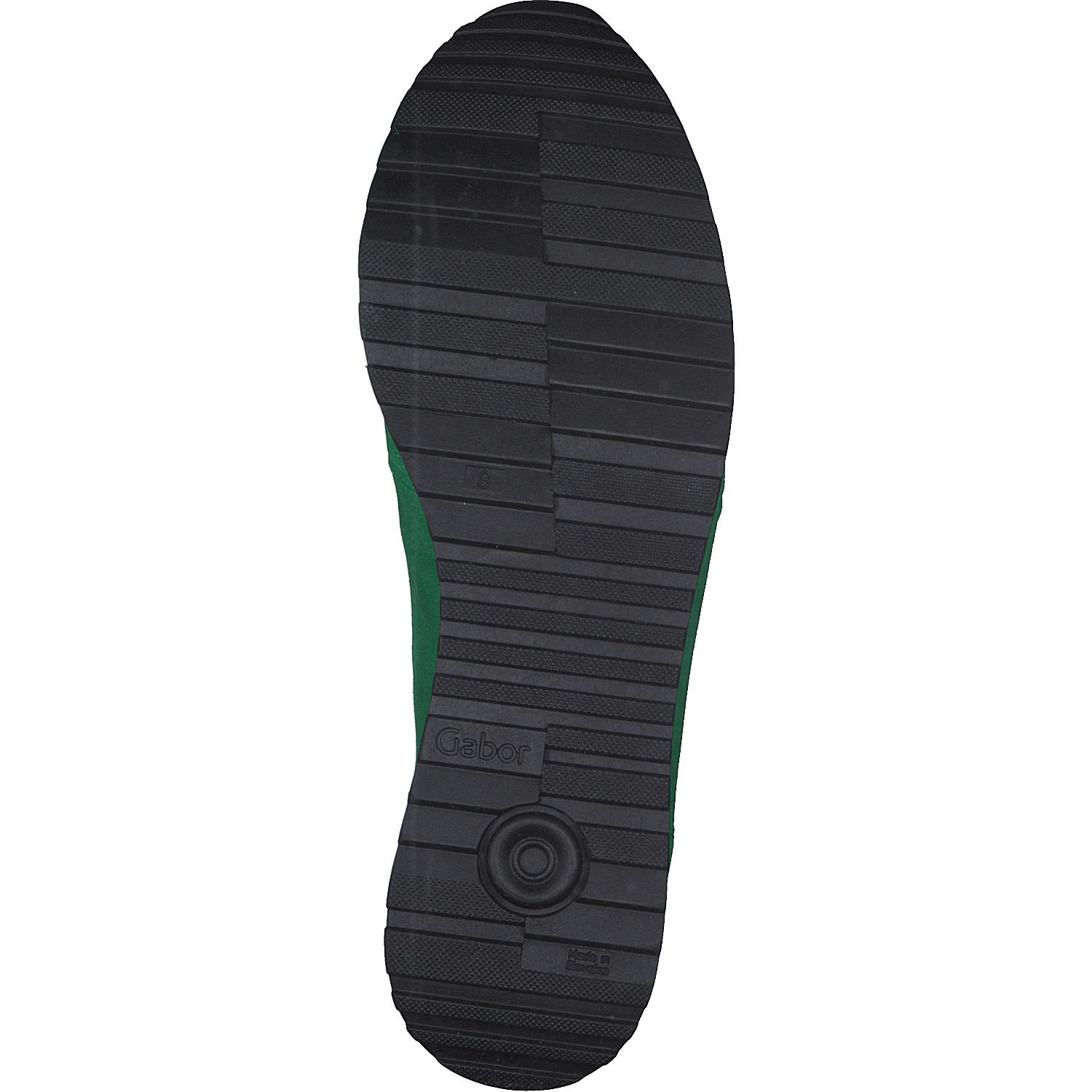 Gabor 26.528, Sneakers Low, Damen, verde/silber (pf)