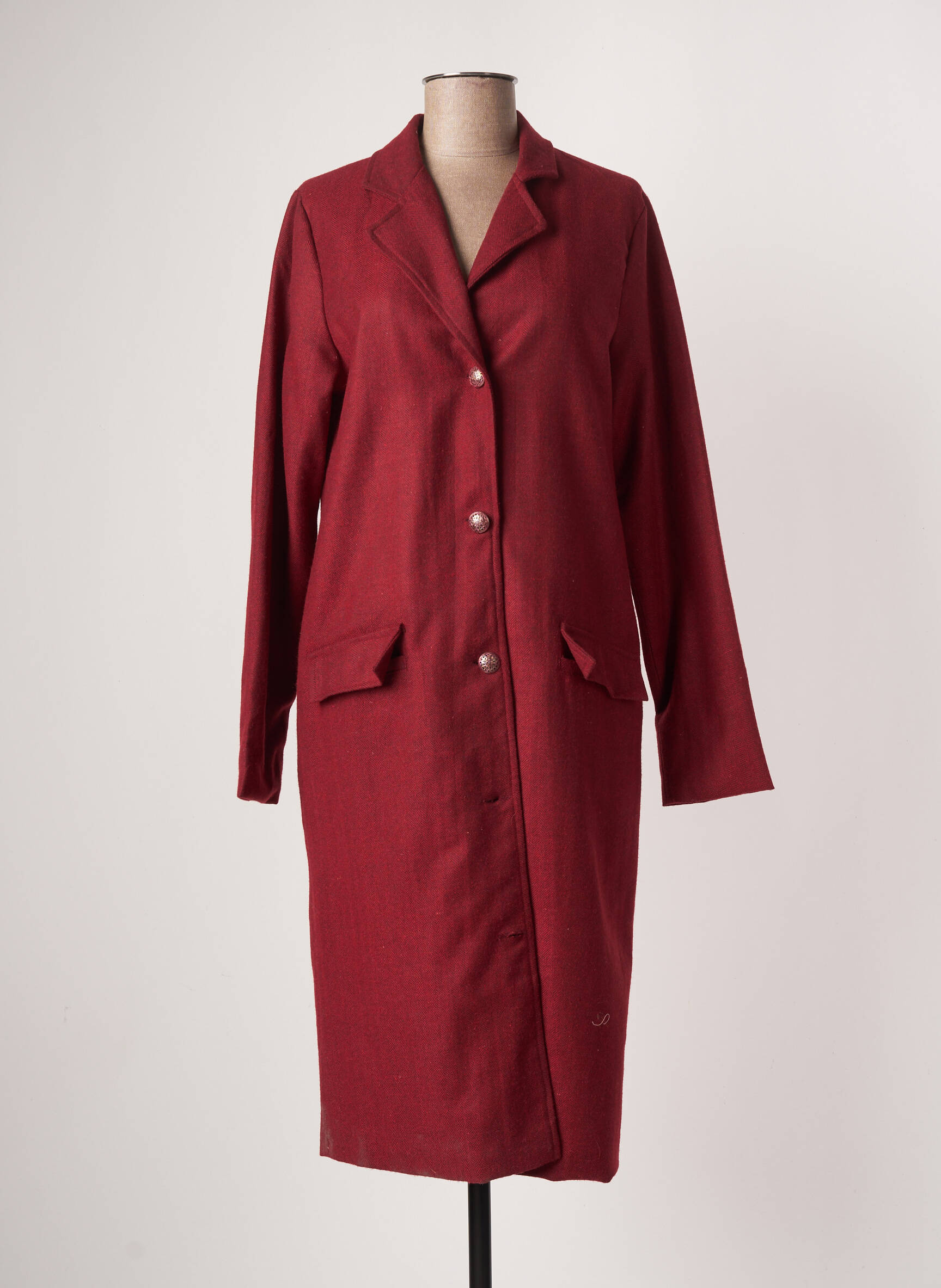 Agathe   Louise Manteaux Longs Femme couleur rouge