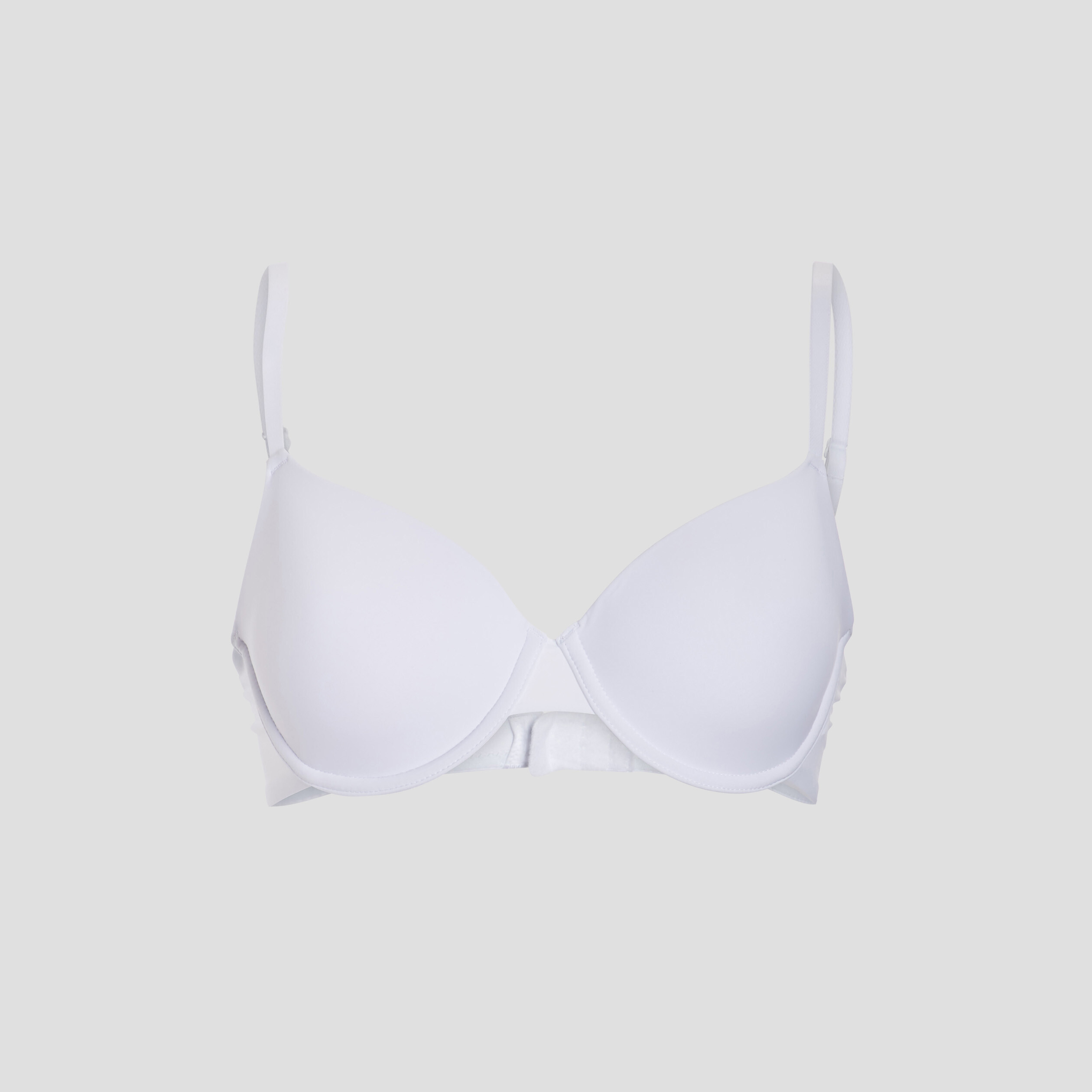Soutien-gorge corbeille microfibre blanc femme | La Halle