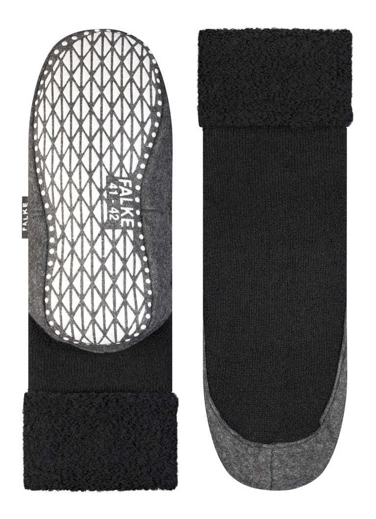 Falke Cosyshoe slipper in wool blend with anti-slip
