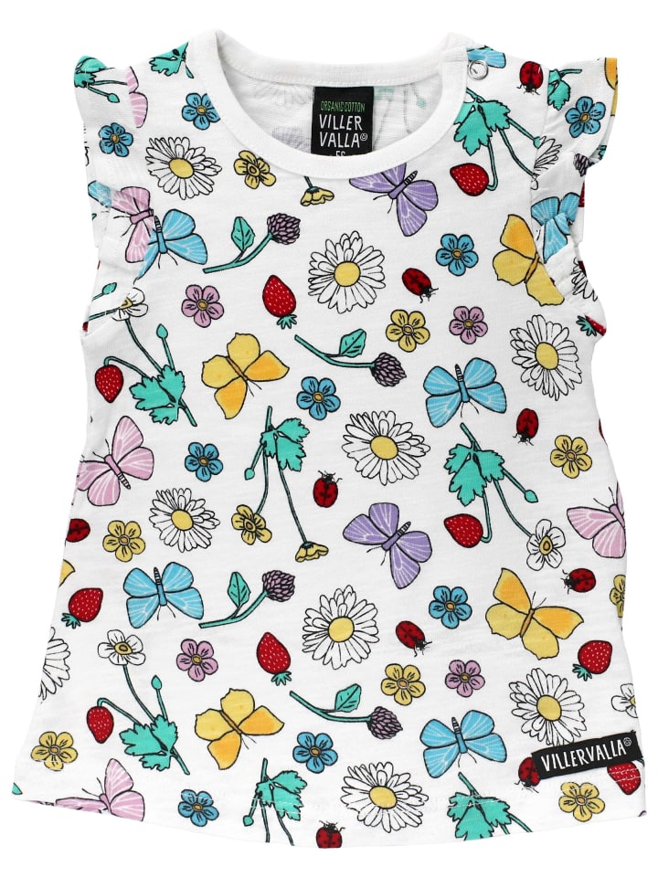 Villervalla Kleid Flower in weiß günstig kaufen
