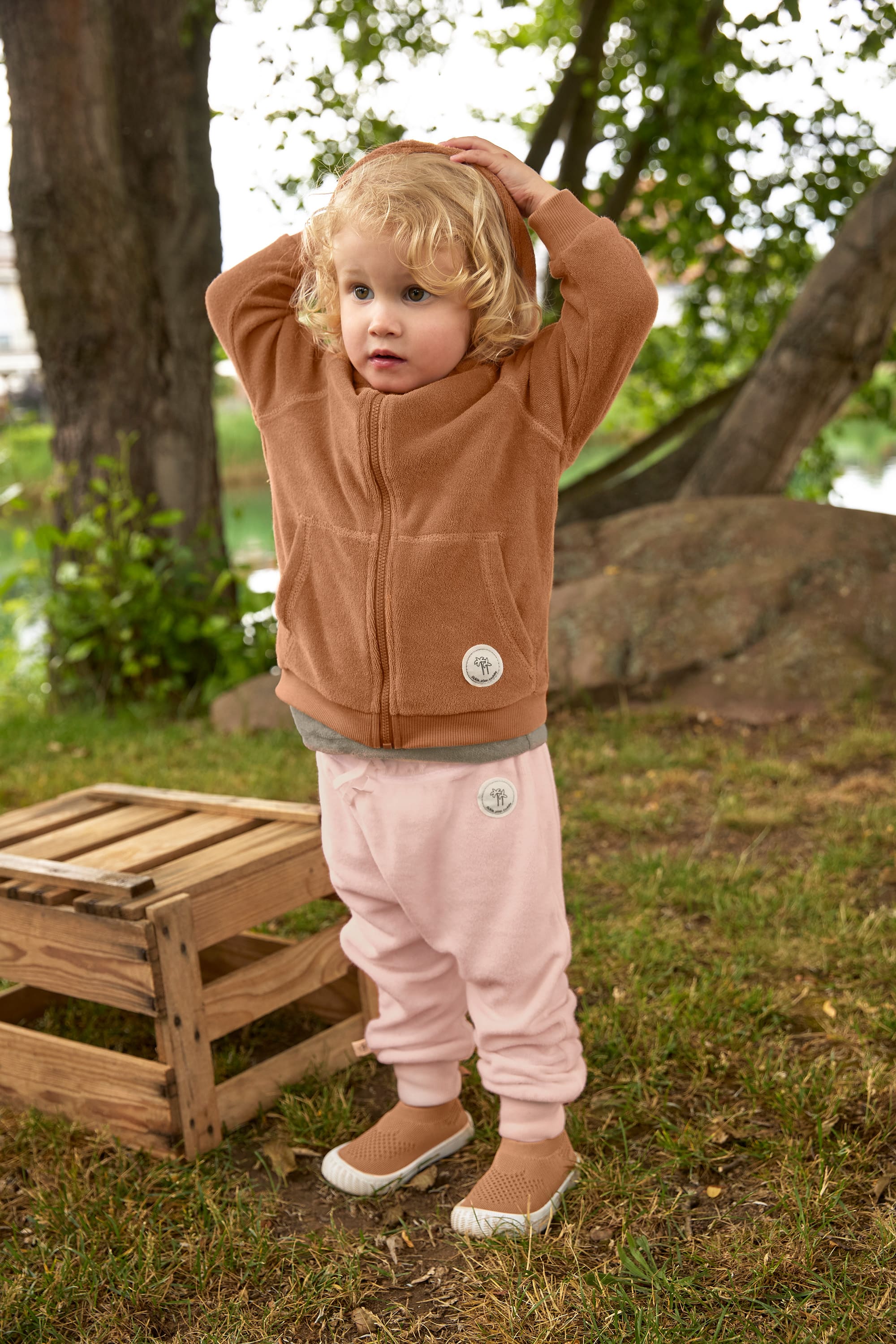 Kinderschuhe Sneaker - Little Gang, Karamell