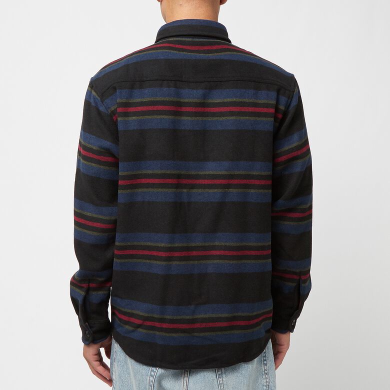 Carhartt WIP Oregon Shirt Jac starco stripe/black