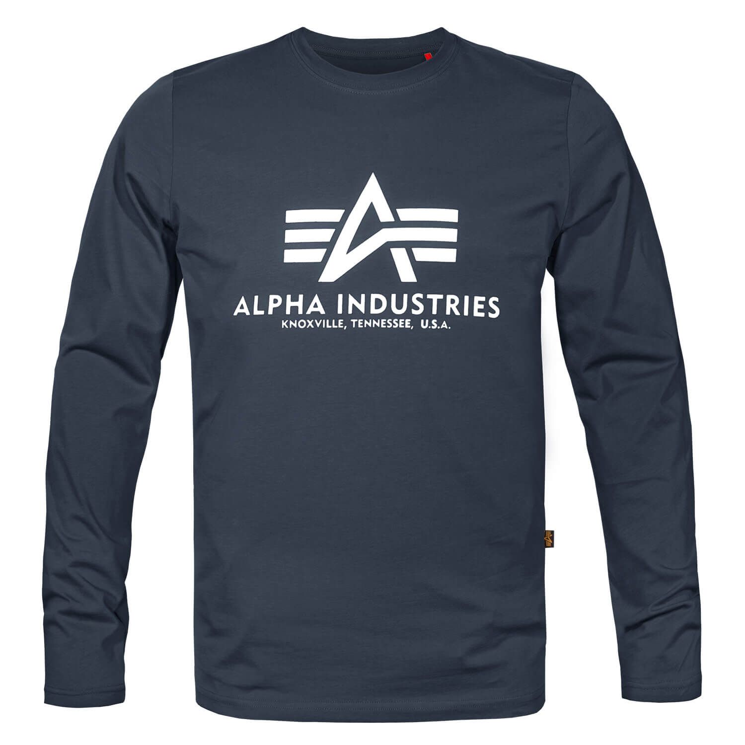 Basic Alpha Langarm Shirt