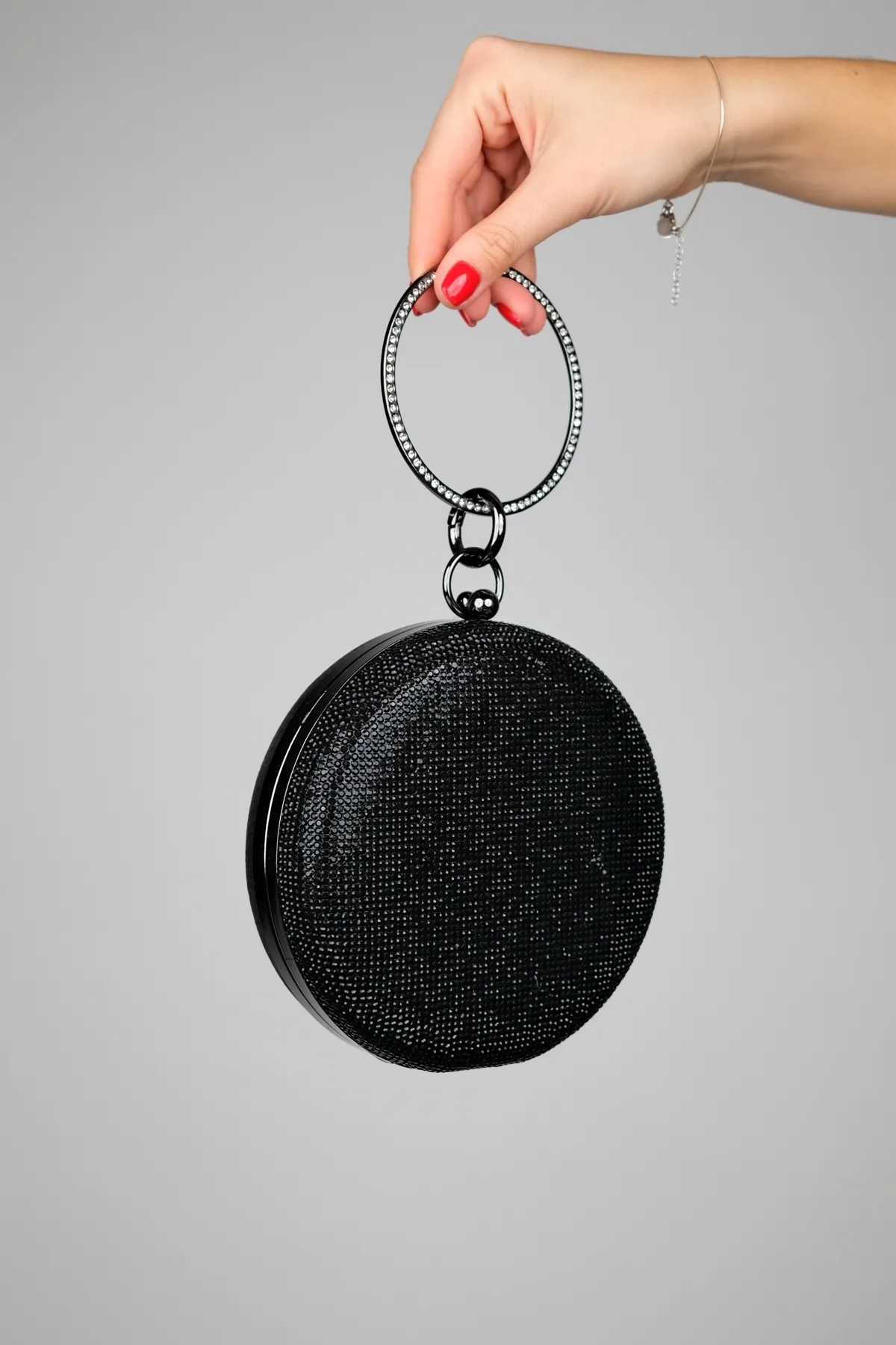 LuviShoes  Abendtasche - Schwarz - Unifarben