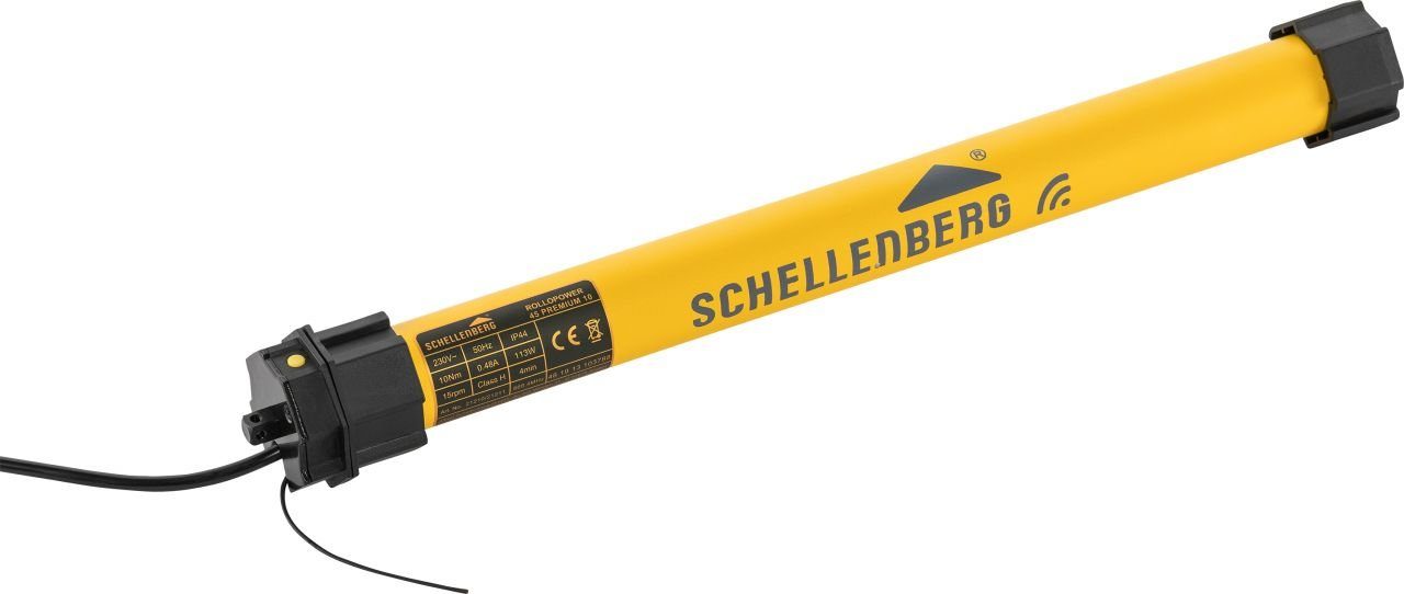 SCHELLENBERG Schellenberg Funk-Rollladenmotor Maxi Premium 10 Smart-Home Starter-Set