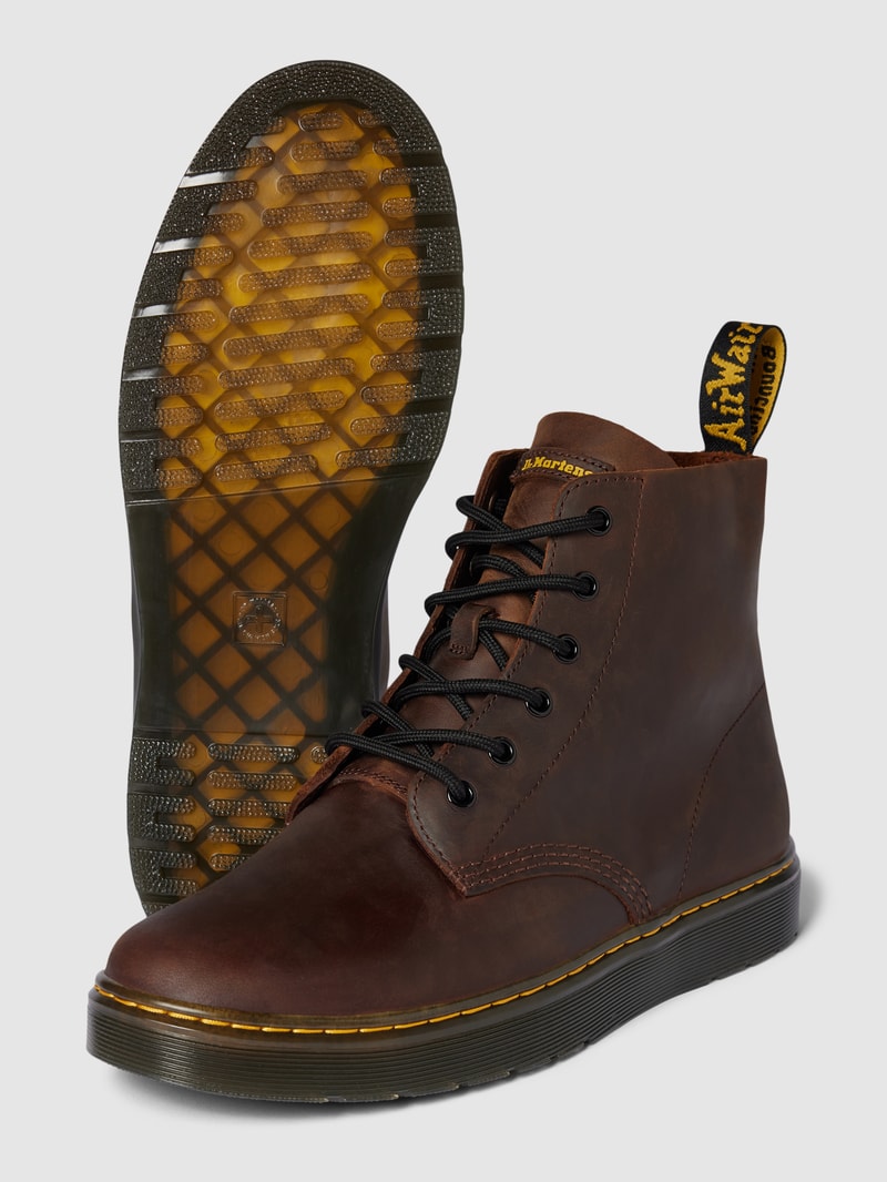 Boots mit Label-Detail Modell 'Thurston Chukka' in mittelbraun